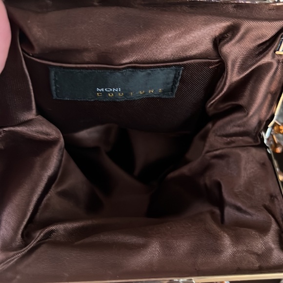 Brown Beaded/Sequin Purse EUC - Picture 5 of 6